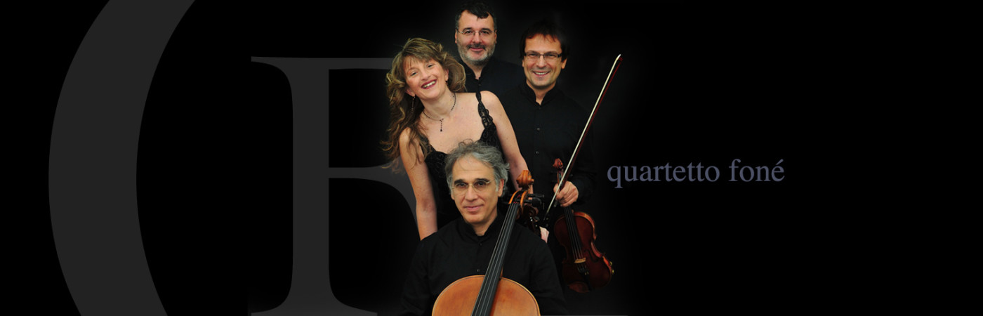 Quartetto Foné - concerti, musica, teatro, didattica musicale